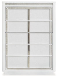 Chalanna - Five Drawer Chest - White