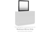 Londer - Bedroom Mirror - Black