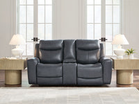 Next Move - Power Reclining Loveseat With Console / Adjustable Headrest