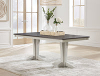 Darborn - Dining Table - Gray / Brown