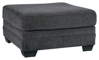 Tracling - Oversized Accent Ottoman - Slate