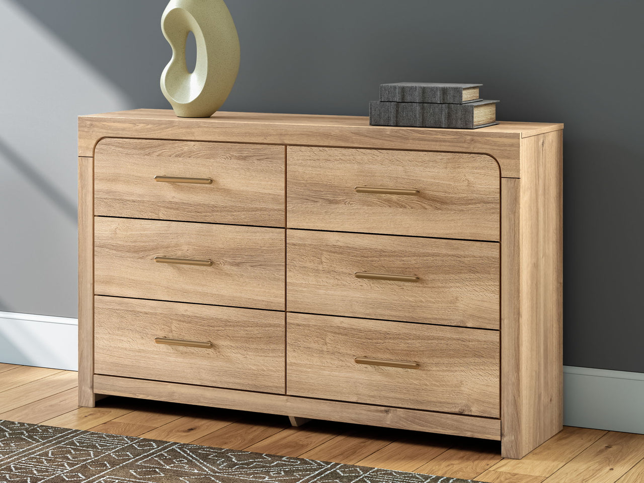Kinlanni - Six Drawer Dresser