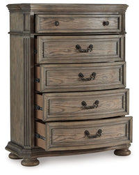 Ardenfield - Five Drawer Chest - Light Brown
