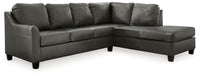 Valderno - 2-Piece Sectional With Raf Corner Chaise - Fog
