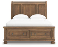 Feddinger - Storage Sleigh Bed
