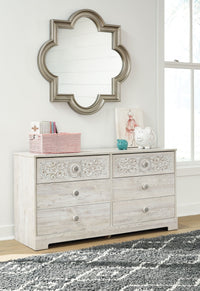 Paxberry - Six Drawer Dresser - Weatherworn - Whitewash