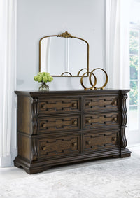 Maylee - Dresser - Dark Brown