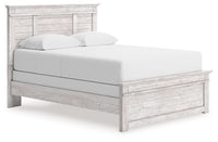 Makidern - Queen Panel Bed - Whitewash