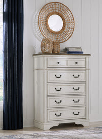 Blendon - Five Drawer Chest - Two-tone