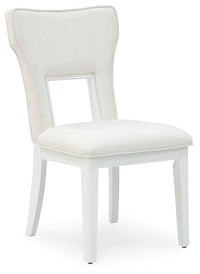 Chalanna - Dining Upholstered Side Chair (Set of 2) - White