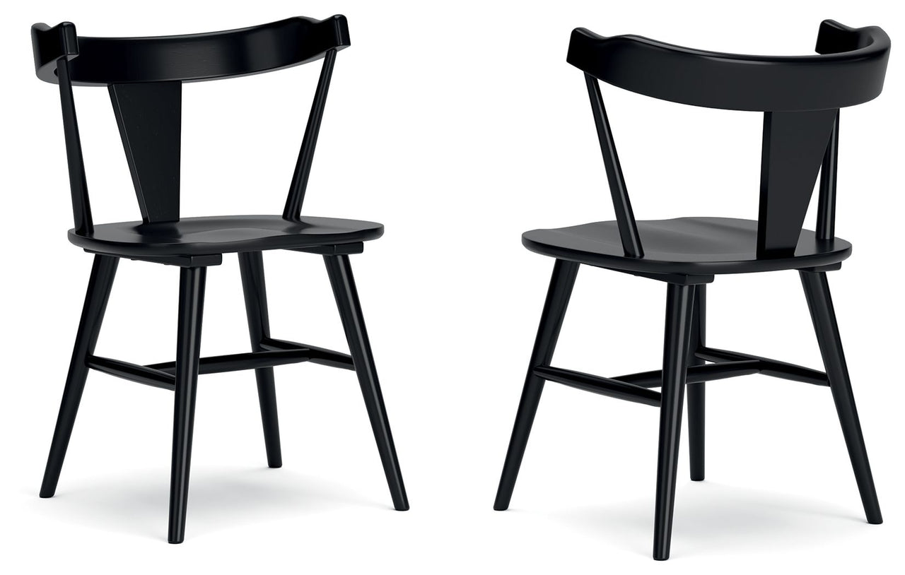 Gretlynn - Dining Room Side Chair (Set of 2) - Black