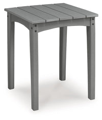 Cove Beach - Square End Table - Gray