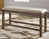 Moriville - Double UPH Bench  - Beige