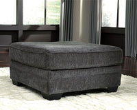 Tracling - Oversized Accent Ottoman - Slate