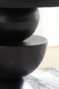 Kurtson - Accent Table - Bronze Finish