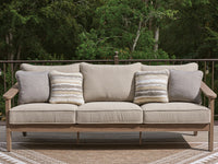 Harmony Headlands - Sofa With Cushion - Natural / Gray