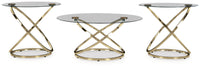 Crimonti - Occasional Table Set (Set of 3) - Champagne