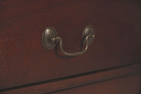 Alisdair - Two Drawer Night Stand - Reddish Brown