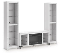 Brollevi - 3-Piece Entertainment Center - White