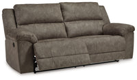 Laresview - 2 Seat Reclining Sofa - Fossil