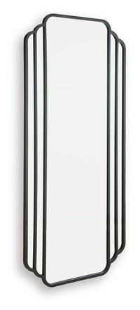 Antigone - Floor Mirror - Black