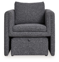 Vreni - Accent Chair - Charcoal / Black