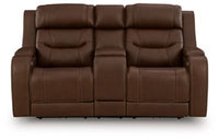 Knightington - Power Reclining Loveseat With Audio Seating