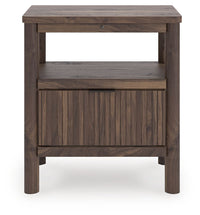 Pamytta - One Drawer Night Stand - Brown