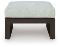 Beachloft - Ottoman With Cushion - Black / Gray