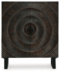 Fosterman - Accent Cabinet - Distressed Black