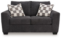 Loreo - Loveseat - Ebony