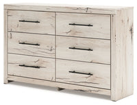 Lawroy - Six Drawer Dresser - Light Natural