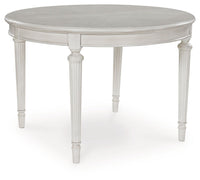 Montelaine - Oval Dining Room Extension Table - Antique White