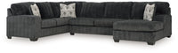Hollyview - 3-Piece Sectional With Raf Corner Chaise - Shadow