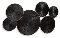 Rhetlen - Wall Decor - Black / Gold Finish