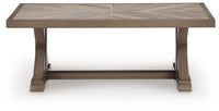 Laguna Heights - Rectangular Cocktail Table - Beige