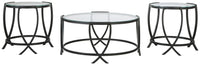 Tarrin - Occasional Table Set (Set of 3) - Black
