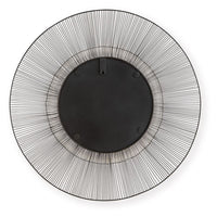 Dallmen - Accent Mirror - Black / Gold Finish