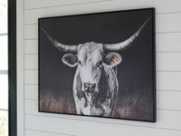 Harlandale - Wall Art - Black / White / Brown