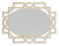 Fulkmore - Accent Mirror - Antique Gold Finish