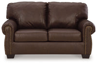 Colleton - Loveseat - Dark Brown