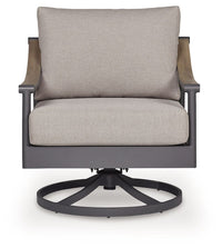 Ocean Beach - Swivel Lounge With Cushion - Gray