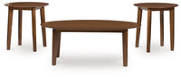Gordonay - Occasional Table Set (Set of 3) - Brown