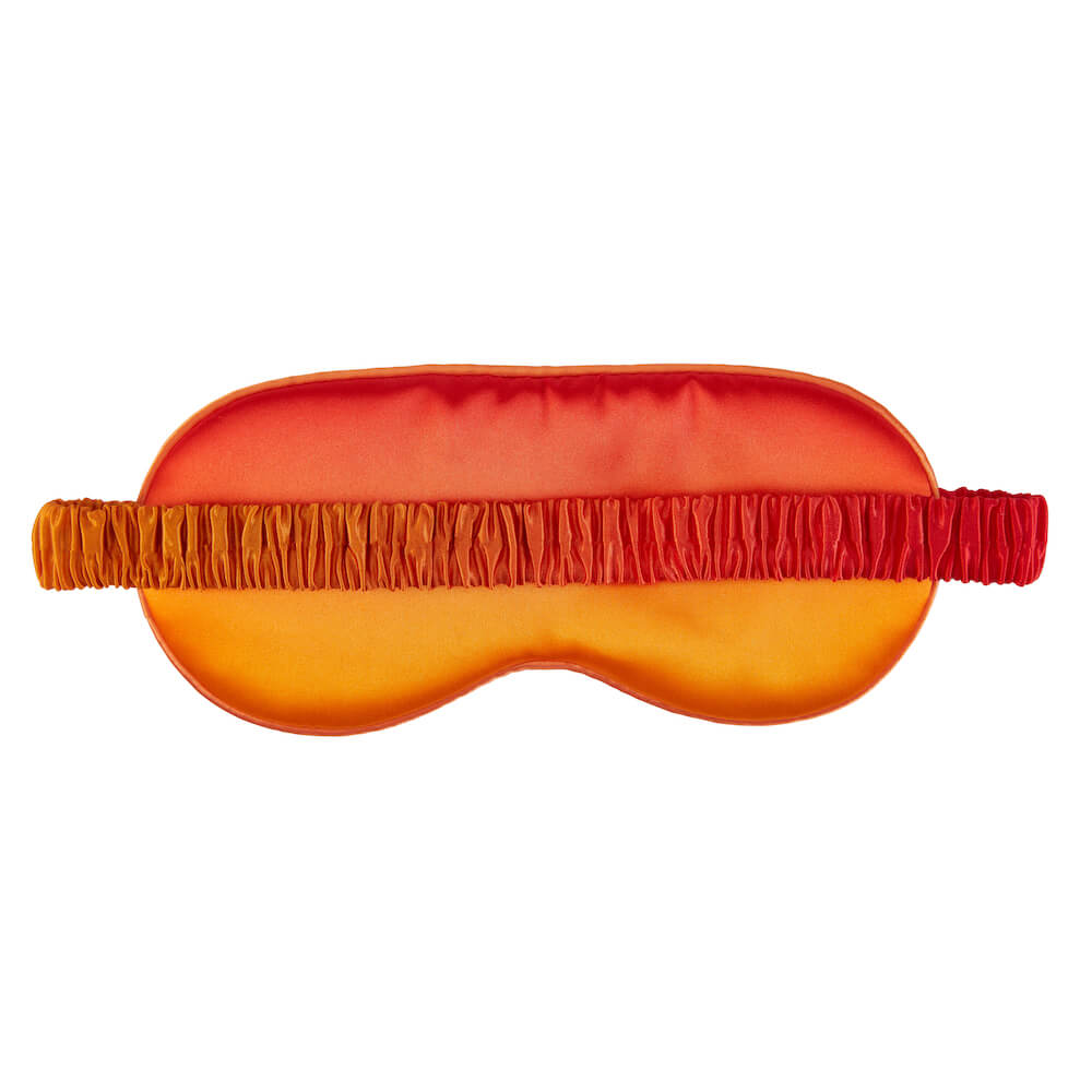 Sleep Mask - Orange Ombre