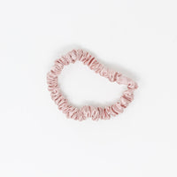 Blissy Skinny Scrunchies - Black, Gold, Pink