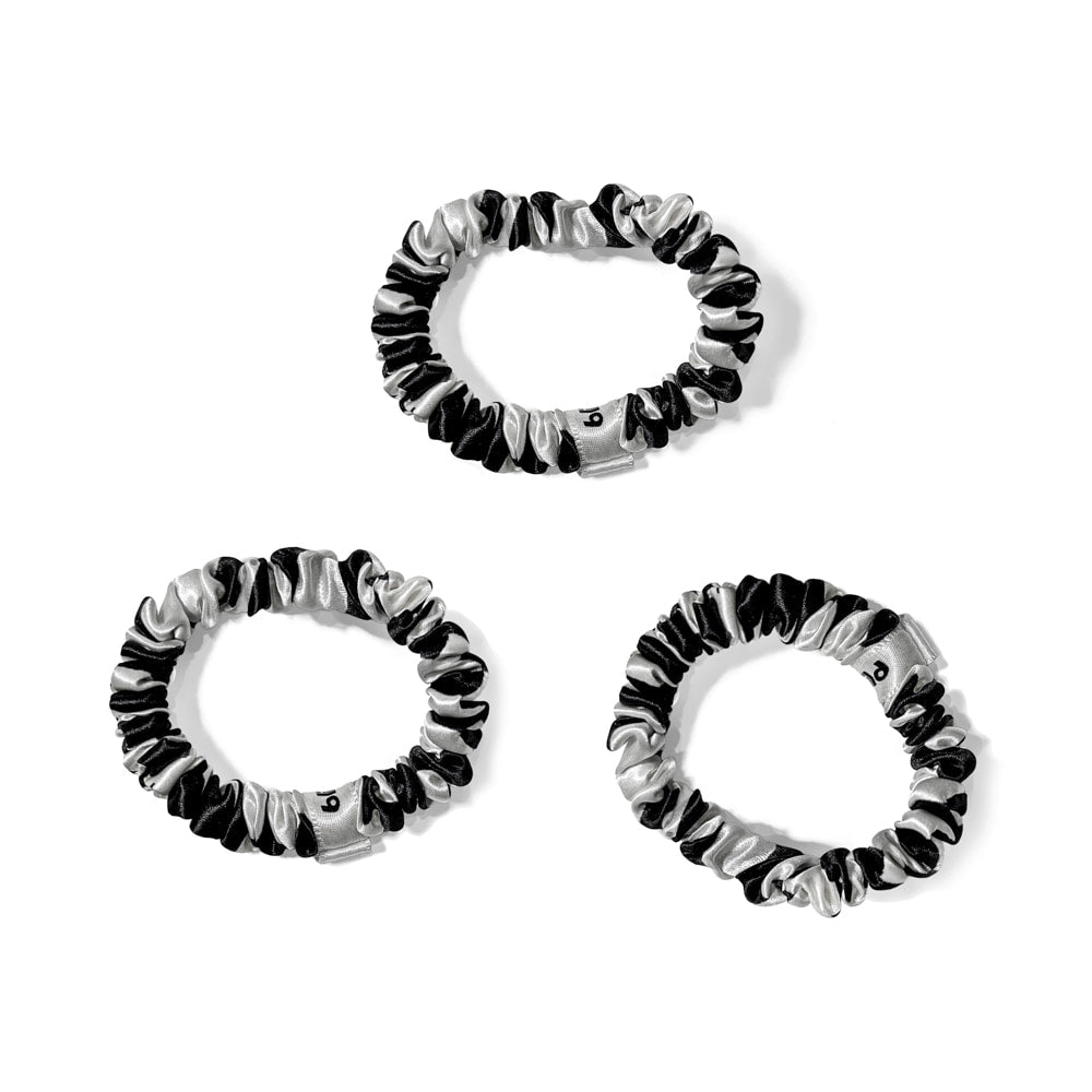 Blissy Skinny Scrunchies - Zebra
