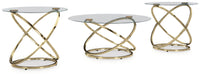 Crimonti - Occasional Table Set (Set of 3) - Champagne
