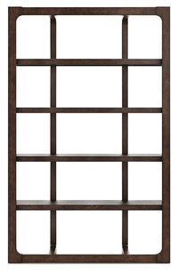 Breckington - Bookcase - Dark Brown