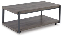 Wilmaden - Occasional Table Set (Set of 3) - Gray / Black