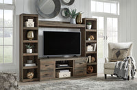 Trinell - 4-Piece Entertainment Center With 60